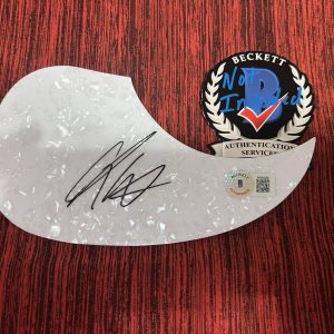 Chris Lane Signed Acoustic Pickguard Country Music Superstar Beckett #6