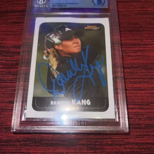 Danielle Kang Signed 2021 Sports Illustrated For Kids Trading Card Beckett