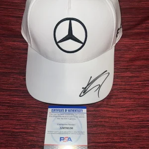 George Russell Signed Official Mercedes Racing Hat Superstar Petronas PSA/DNA