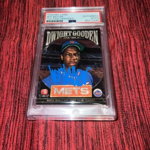 Ben Baller Signed 2020 Topps Project Heritage Doc Gooden Trading Card PSA/DNA
