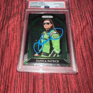 Danica Patrick Signed 2020 Panini Prizm Racing Trading Card PSA/DNA