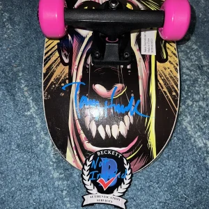 Tony Hawk Signed Official Signature Series Skateboard Legend Beckett #8
