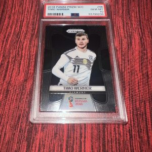 Timo Werner 2018 Panini Prizm World Cup Russia Card PSA Mint 10