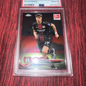 Kai Havertz 2018 Topps Chrome Bundesliga #12 Trading Card Superstar PSA Mint 10