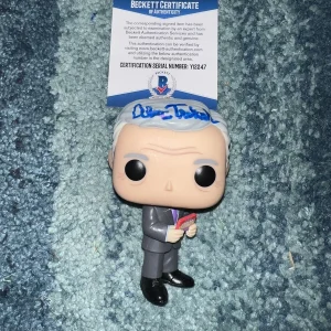 Alex Trebek Signed Official Funko Pop Toy Jeopardy Legend Beckett