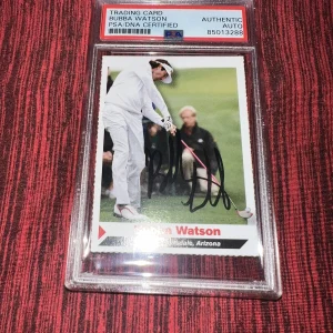 Bubba Watson Signed 2012 SI For Kids Rookie Trading Card LIV Star PSA/DNA