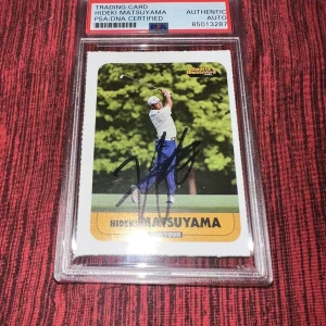 Hideki Matsuyama Signed 2021 Sports Illustrated For Kids Trading Card PSA/DNA