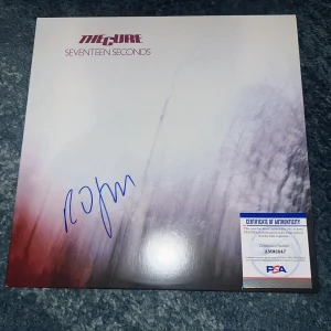 Robert Smith Signed Seventeen Seconds Vinyl The Cure Lead Singer PSA/DNA #2