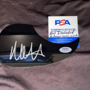 Matt Healy Signed Acoustic Pickguard 1975 Band Lead Singer Star PSA/DNA #2