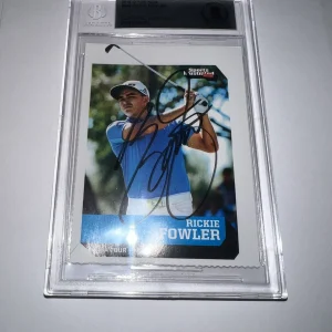 Rickie Fowler Signed 2016 Sports Illustrated For Kids Trading Card Beckett