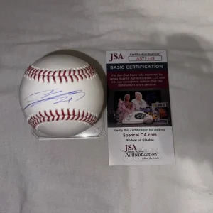 Woo-Suk Go Signed Official Major League Baseball San Diego Padres Star JSA #2