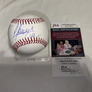 Yoan Moncada Signed Official Major League Baseball Chicago White Sox JSA