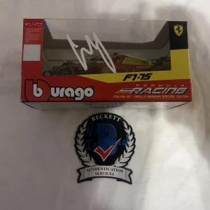 Carlos Sainz Signed Official Ferrari 1:43 Model Car 2022 Superstar Beckett #2