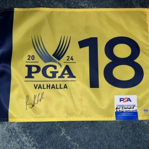 Brooks Koepka Signed Official 2024 PGA Championship Flag Valhalla Golf PSA #3