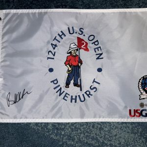 Brooks Koepka Signed Official 2024 US Open Championship Flag Pinehurst Beckett