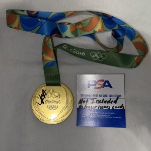 Kayla Harrison Signed 2016 Rio Olympics Replica Gold Medal Judo UFC PSA/DNA #3