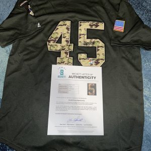 Donald Trump Signed #45 New York Yankees Memorial Day Jersey MAGA Beckett