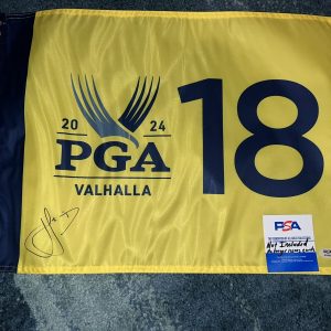Cameron Cam Smith Signed Official 2024 PGA Championship Flag Valhalla Golf PSA 3