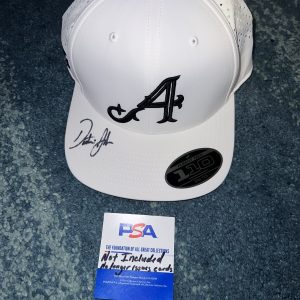 Dustin Johnson Signed Aces Hat Superstar Golfer PSA/DNA