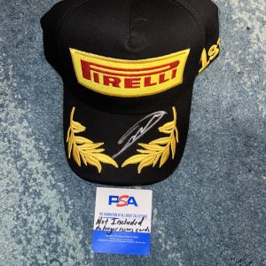 Jack Doohan Signed Pirelli Podium Hat Alpine Rookie Star Driver PSA/DNA
