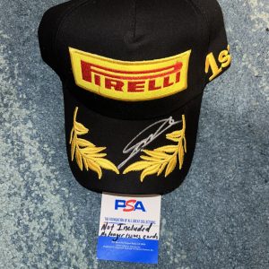 Jack Doohan Signed Pirelli Podium Hat Alpine Rookie Star Driver PSA/DNA #3