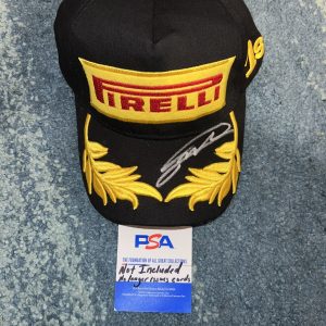 Jack Doohan Signed Pirelli Podium Hat Alpine Rookie Star Driver PSA/DNA #5