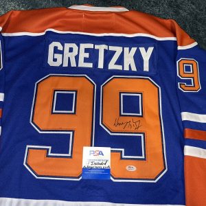 Wayne Gretzky Signed Edmonton Oilers Jersey Legend The Great One PSA/DNA #3