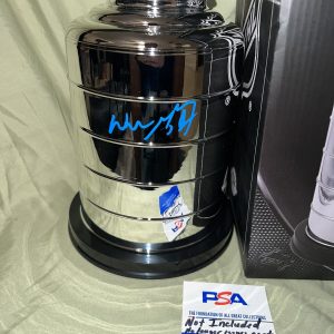 Wayne Gretzky Signed Official 14” Stanley Cup Replica Edmonton Oilers PSA/DNA