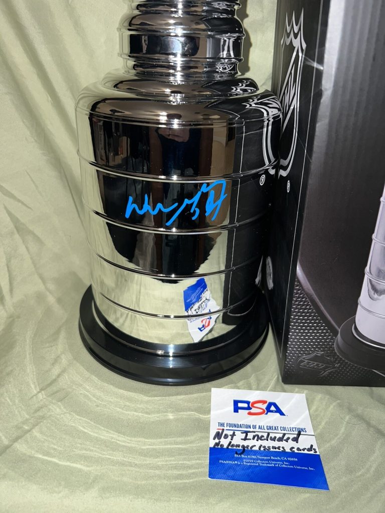 Wayne Gretzky Signed Official 14” Stanley Cup Replica Edmonton Oilers PSA/DNA