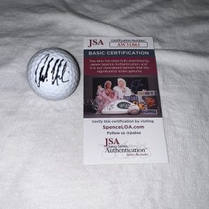 Adam Hadwin Signed Official Titleist Golf Ball PGA Champion JSA Cert