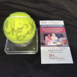 Chris Evert Signed Brand New Wilson US Open Tennis Ball GOAT Champ JSA Auth #2