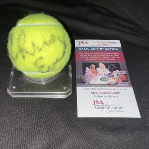 Chris Evert Signed Brand New Wilson US Open Tennis Ball GOAT Champ JSA Auth #4