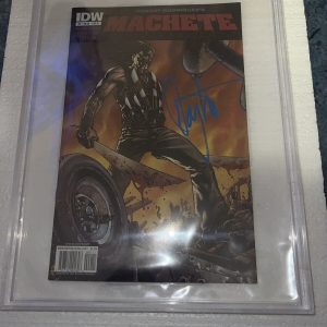 Danny Trejo Signed Machete Comic Book Hollywood Legend Beckett