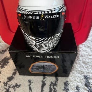 Fernando Alonso Official 2017 McLaren Honda Mini Helmet 1:2 Test Helmet Legend