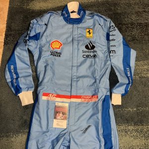 Charles Leclerc Signed Full Size Ferrari 2024 Miami GP Race Suit Champ JSA Auth