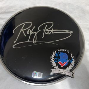 Roxy Petrucci Signed 10” Drumhead Madam X Vixen Drummer Legend Beckett #2