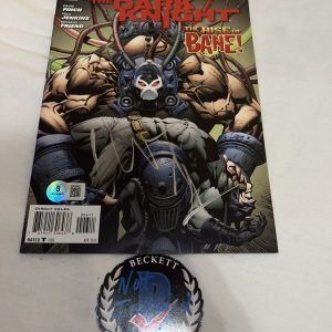 Christian Bale Signed Official DC The Dark Knight Comic Book Legend Beckett #5