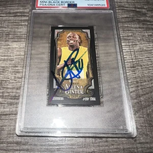 Usain Bolt Signed 2024 Allen & Ginter Trading Card Mini Black Border PSA/DNA
