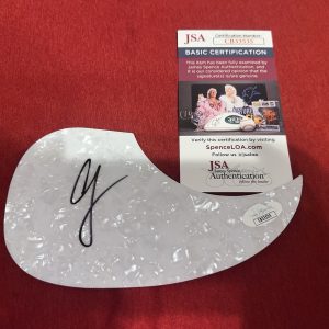 AJ McLean Signed Acoustic Pickguard Backstreet Boys Music Superstar JSA Auth #3