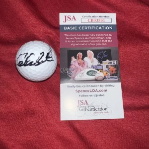 Celine Boutier Signed Official Titleist Golf Ball LPGA Champion JSA Cert