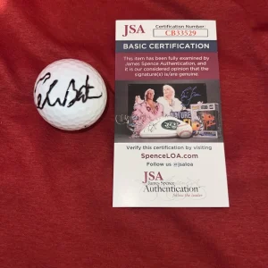 Celine Boutier Signed Official Titleist Golf Ball LPGA Champion JSA Cert #2