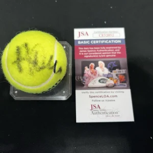 Jelena Ostapenko Signed Roland Garros French Open Tennis Ball Superstar JSA Auth