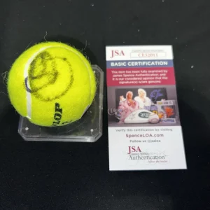 Novak Djokovic Signed Official Australian Open Tennis Ball Legend JSA Auth #2