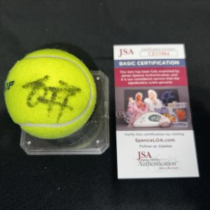 Wu Yibing Signed Official Dunlop Tennis Ball Superstar JSA Auth