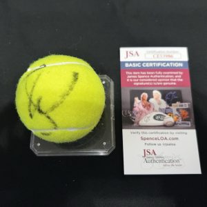 Maria Sakkari Signed Tennis Ball WTA Superstar JSA Auth