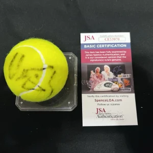 Conchita Martinez Signed Official Slazenger Wimbledon Tennis Ball Champ JSA Auth