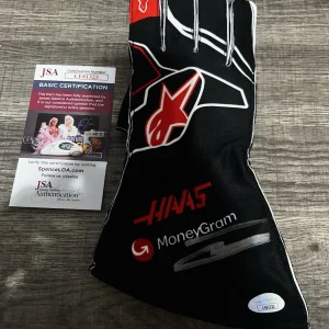 Esteban Ocon Signed Haas Racing Race Glove Formula 1 Star JSA Auth #3