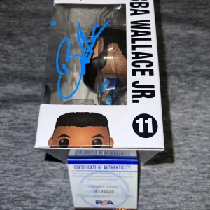 Bubba Wallace Jr Signed Official Funko Pop Vinyl Nascar Superstar PSA/DNA