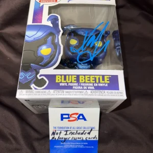 Xolo Mariduena Signed Official Blue Beetle Funko Pop DC Movies PSA/DNA #2