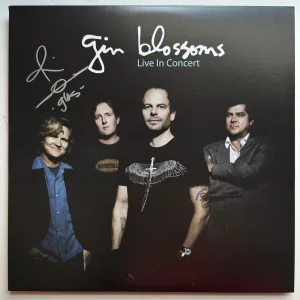 Robin Wilson SIGNED Gin Blossoms Live In Concert Vinyl LP Beckett Exact PROOF